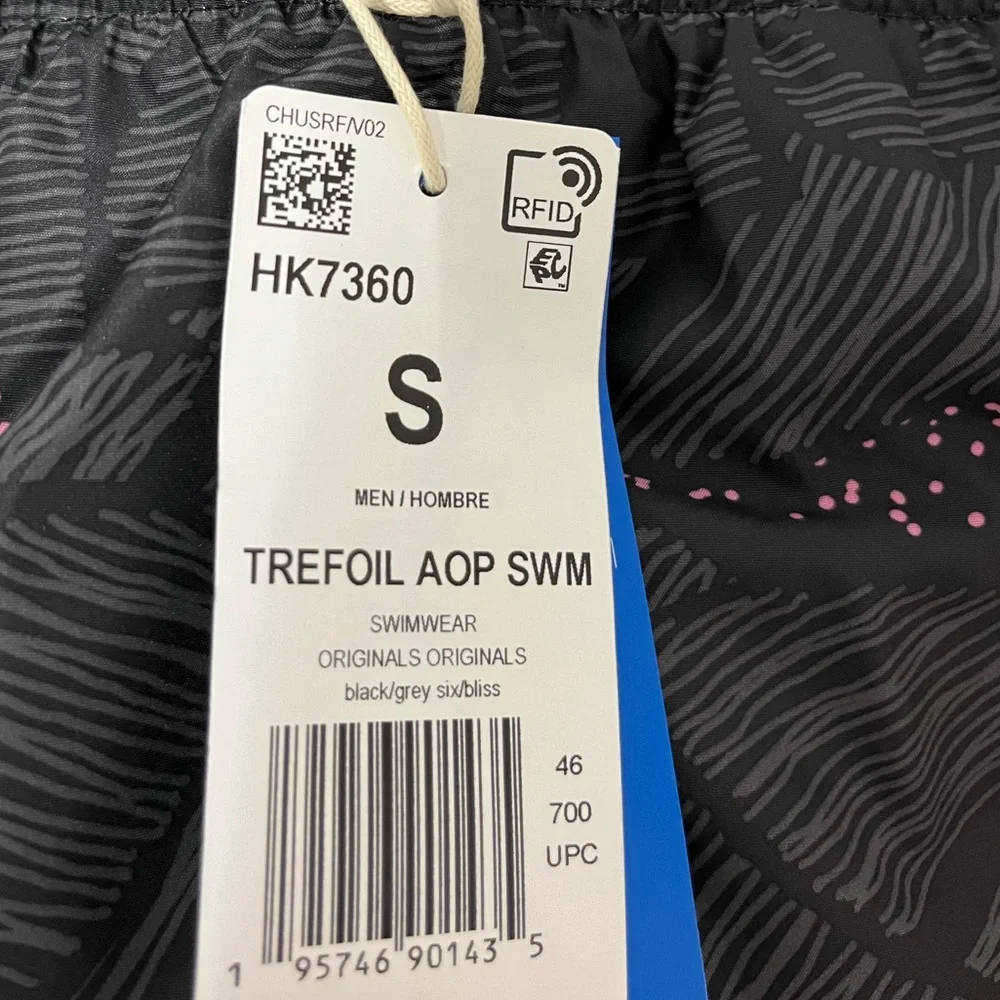 NWT ✨ adidas Originals • Rekive AOP Swim Shorts • Small